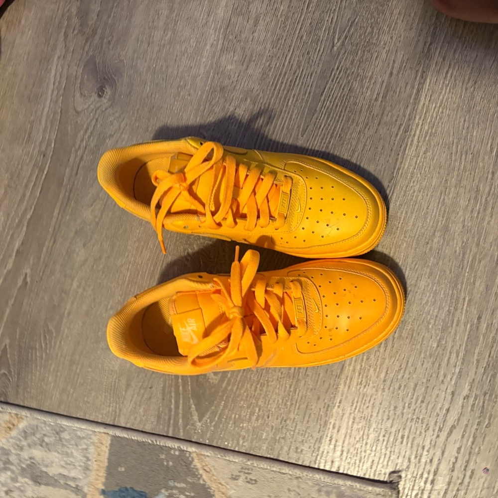Nike Bright Orange Athletic Shoes